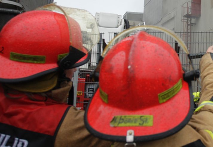 Slökkviliðið var kallað að Hlíðargötu í Neskaupstað í dag. Myndin tengist fréttinni ekki beint.