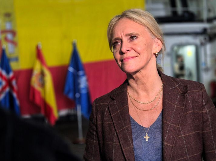 Þorgerður Katrín Gunnarsdóttir er utanríkisráðherra.