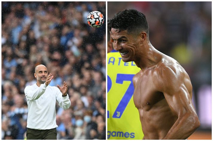 Manchester City hefur verið boðið að kaupa Cristiano Ronaldo. Hvort Pep Guardiola hafi áhuga er svo annað mál.