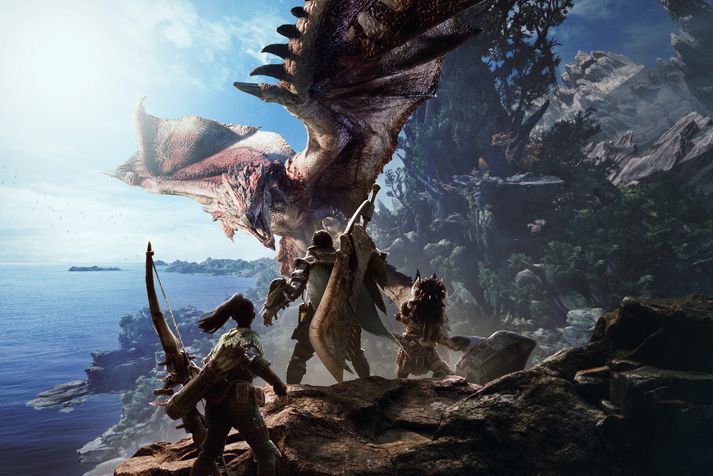 Monster Hunter World er eins og nafnið gefur til kynna leikur þar sem spilarar veiða skrímsli.