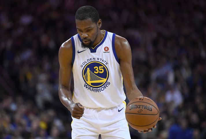 Kevin Durant er búinn að vera magnaður á móti Spurs.