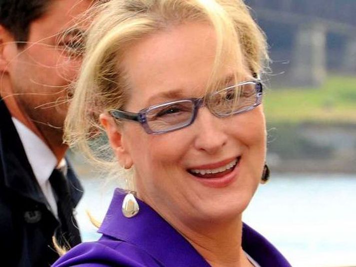 Meryl Streep leikur í kvikmyndinni Mamma mia sem er byggð á Abba-söngleiknum vinsæla Mama Mia.