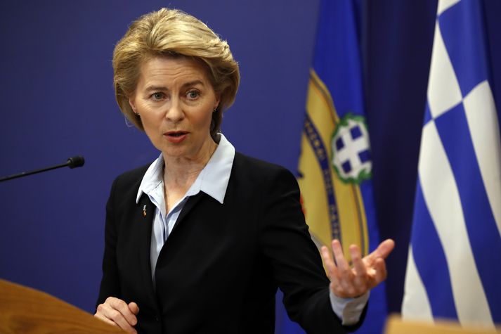 Ursula von der Leyen yrði fyrsti kvenkyns forseti framkvæmdaráðsins.