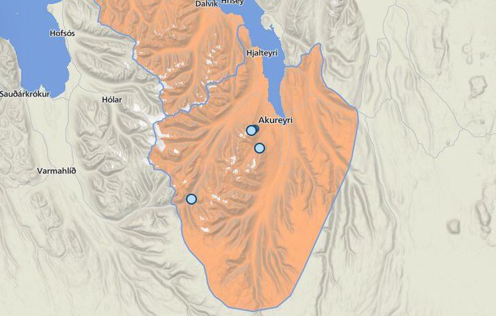 Svæðið sem um ræðir. 