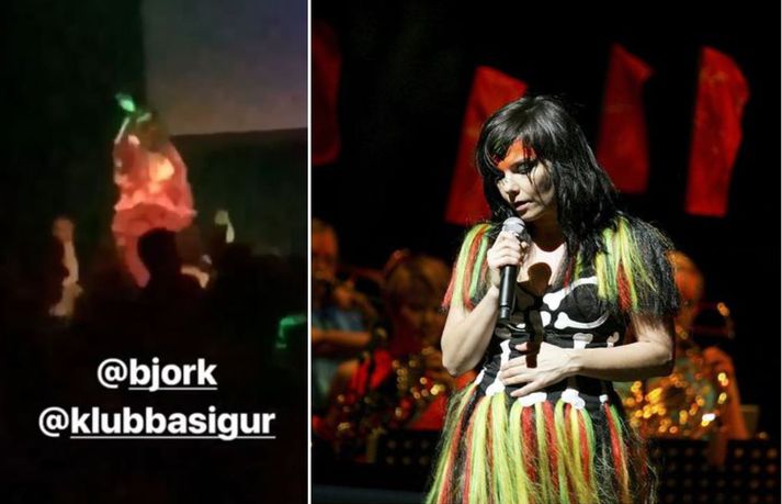 Björk komið reglulega fram sem plötusnúður í gegnum árin.