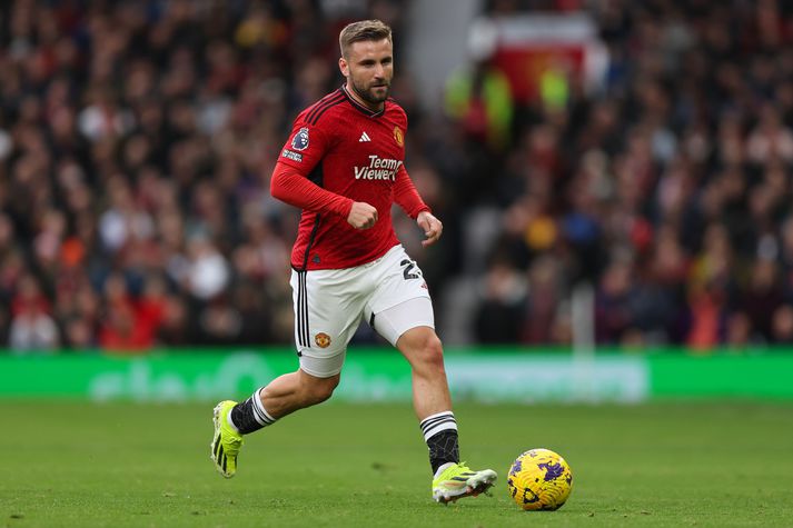 Luke Shaw hefur verið afar óheppinn með meiðsli sem leikmaður Manchester United.