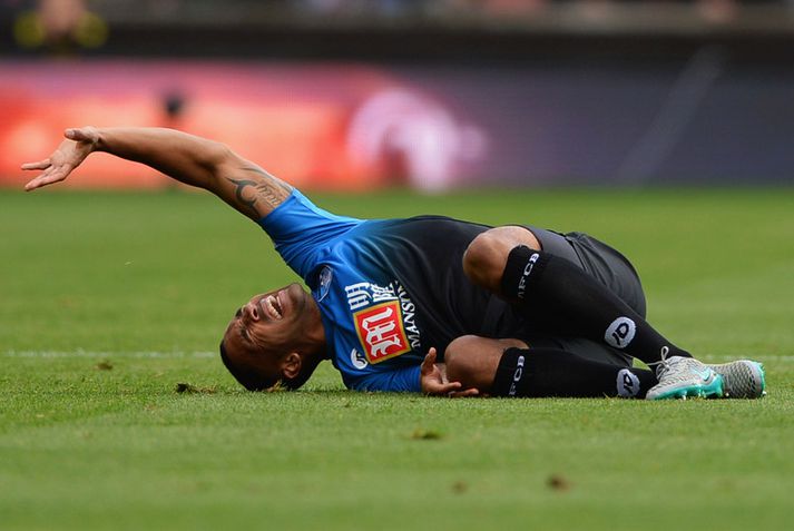 Callum Wilson liggur meiddur.