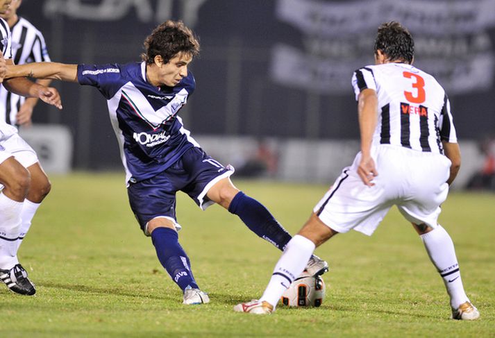 Ricardo Alvarez í leik með Velez Sarsfield.