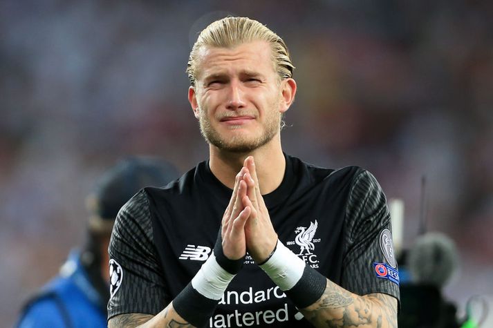 Karius átti ekki sjö dagana sæla hjá Liverpool.