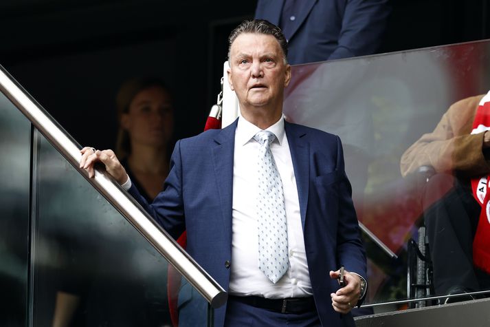 Louis Van Gaal var þjálfari Manchester United á árunum 2014-2016