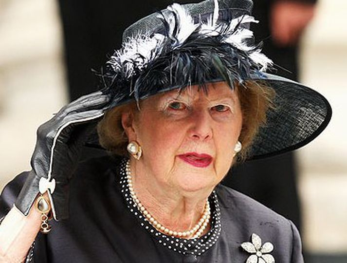 Margaret Thatcher var forsætisráðherra Bretlands fyrst kvenna. Mynd/AP
