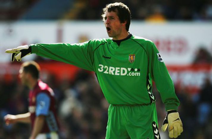 Thomas Sörensen í leik með Aston Villa.