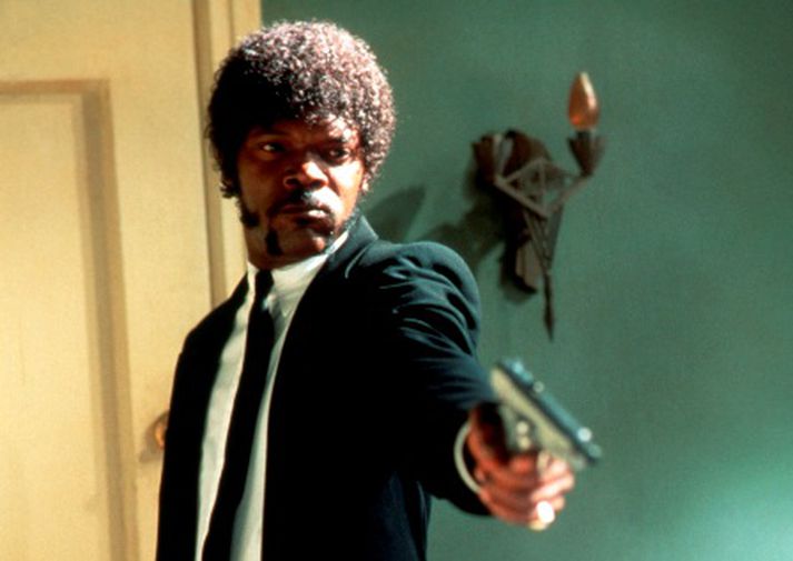 Jackson sem Jules Winnfield í Pulp Fiction frá árinu 1994.