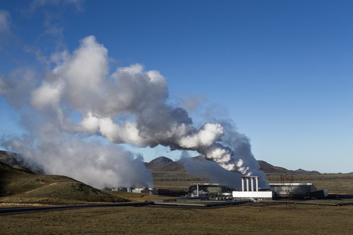 Þegar kalt er og stillt eru mestar líkur á mikilli brennisteinsvetnismengun.