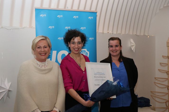 Ríma fékk í haust viðurkenningu frá Höllu Tómasdóttur forseta eftri að Ríma var tilnefnd sem „framúrskarandi ungur Íslendingur“.