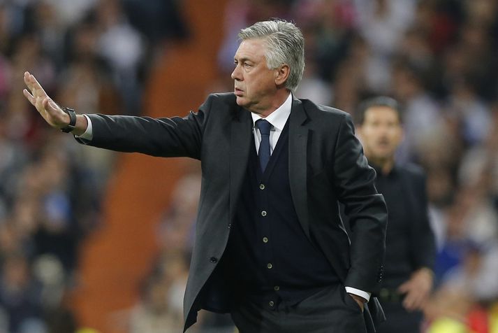 Carlo Ancelotti vann Meistaradeildina með Real Madrid í vor.