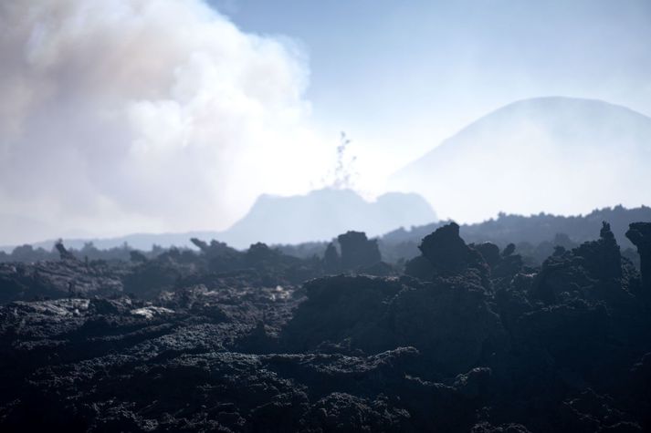 Eldgosinu við fjallið Litla-Hrút er lokið.