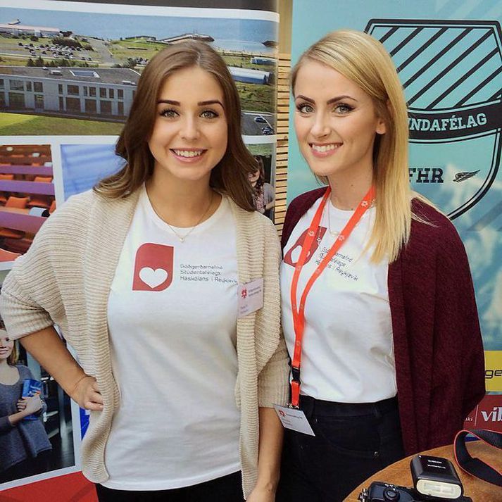 Tanja Ýr Ástþórsdóttir og Aníta Brá Ingvadóttir.