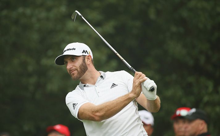 Dustin Johnson á þriðja hring.