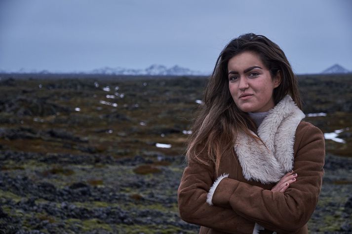 Maya Moubarak er sýrlensk, fædd á Íslandi en hefur búið bæði í Damaskus og Reykjavík.