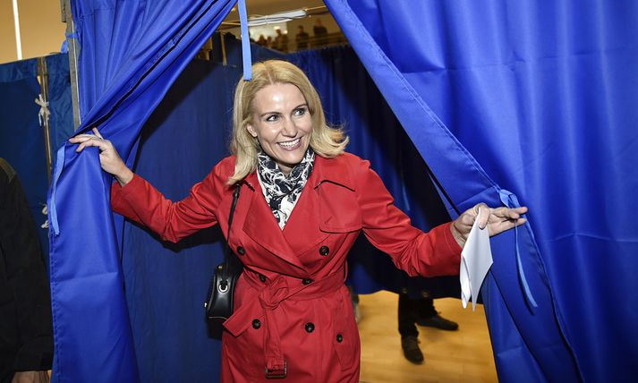 Helle Thorning-Schmidt, fráfarandi forsætisráðherra Danmerkur.