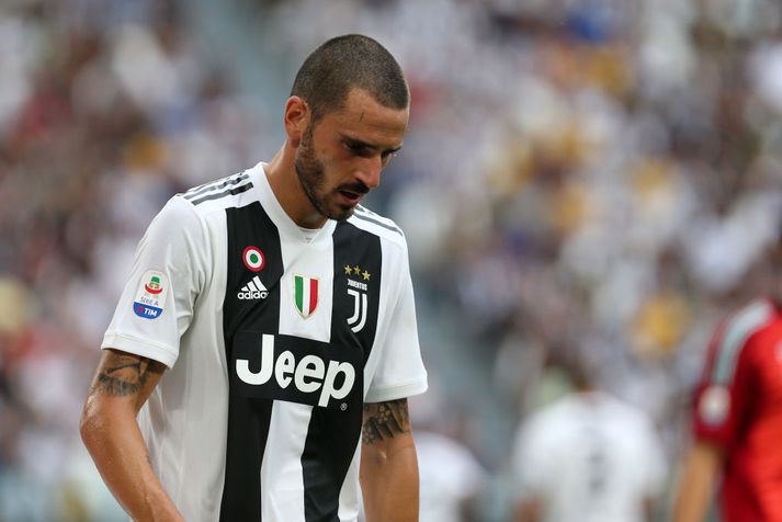 Bonucci í leik með Juve.