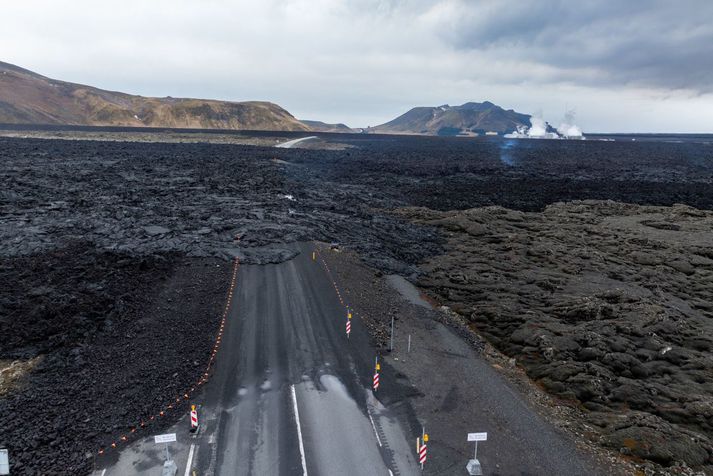 Land rís stöðugt í Svartsengi.