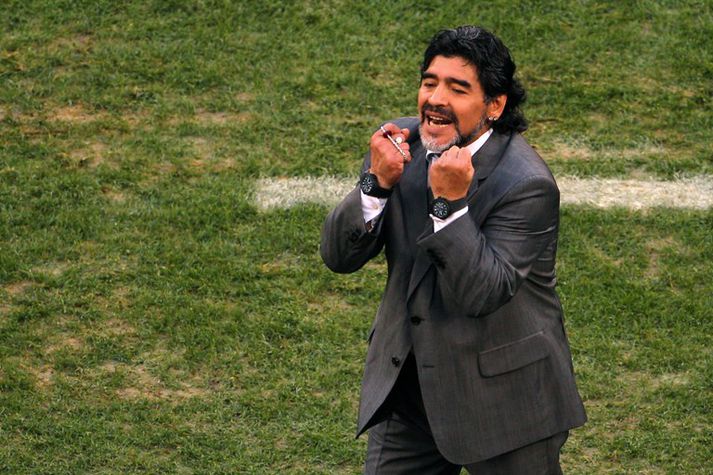 Maradona er ekki aðdáandi Trump.