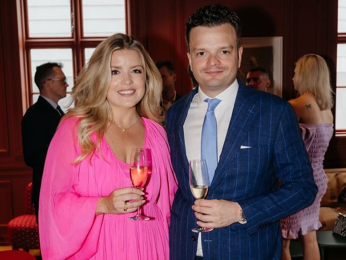 Áslaug Arna og Magnús Sigurbjörnsbörn.