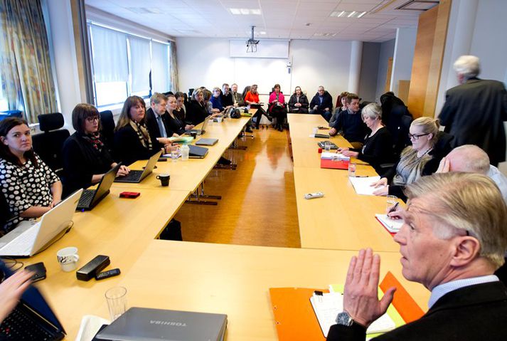 Salir 5 og 6 í Karphúsinu hafa verið þéttsetnir að undanförnu.