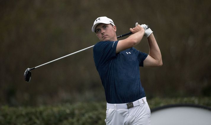 Jordan Spieth á öðrum hring.