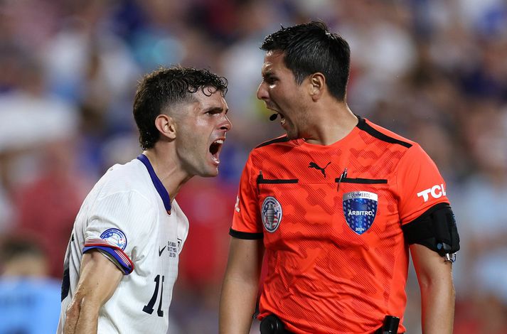 Það er óhætt að segja að þeir Christian Pulisic og Kevin Ortega séu ekki miklir vinir.