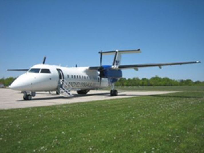 32 milljón dollara flugvél Landhelgisgæslunnar kemur heim í dag.