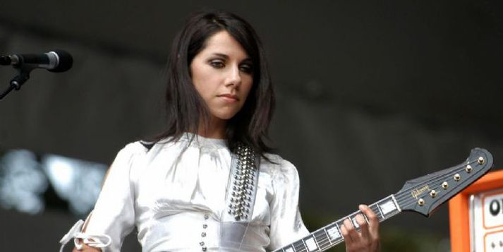 Mikil spenna er fyrir tónleikum PJ Harvey á Iceland Airwaves í ár.