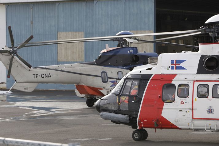 Útkall þetta var það þriðja í kvöld.