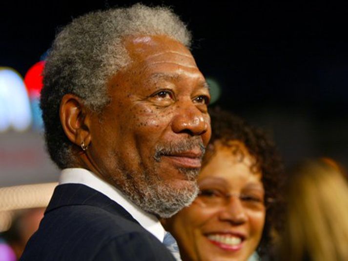 Morgan Freeman og Myrna Colley-Lee.