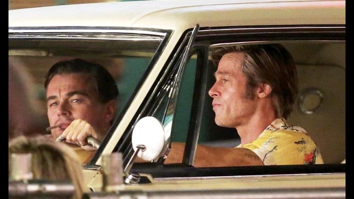 Leonardo DiCaprio og Brad Pitt leika aðalhlutverkin í Tarantino-myndinni Once Upon a Time in Hollywood.