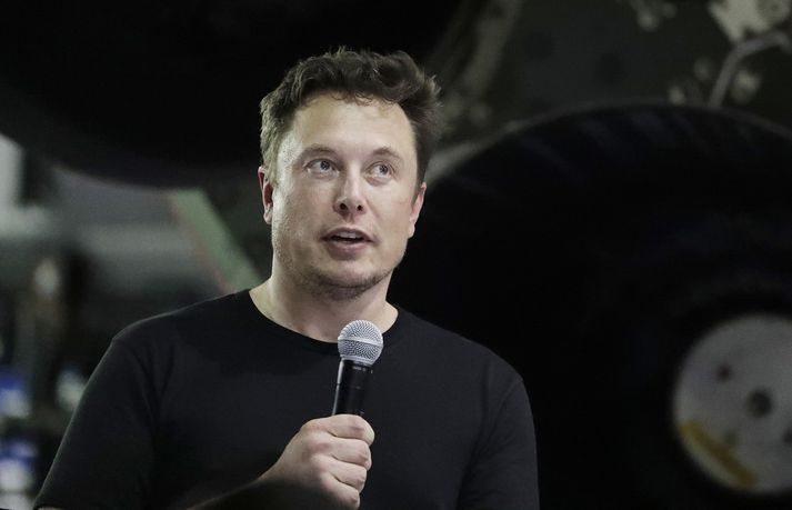 Elon Musk, forstjóri og stofnandi SpaceX.