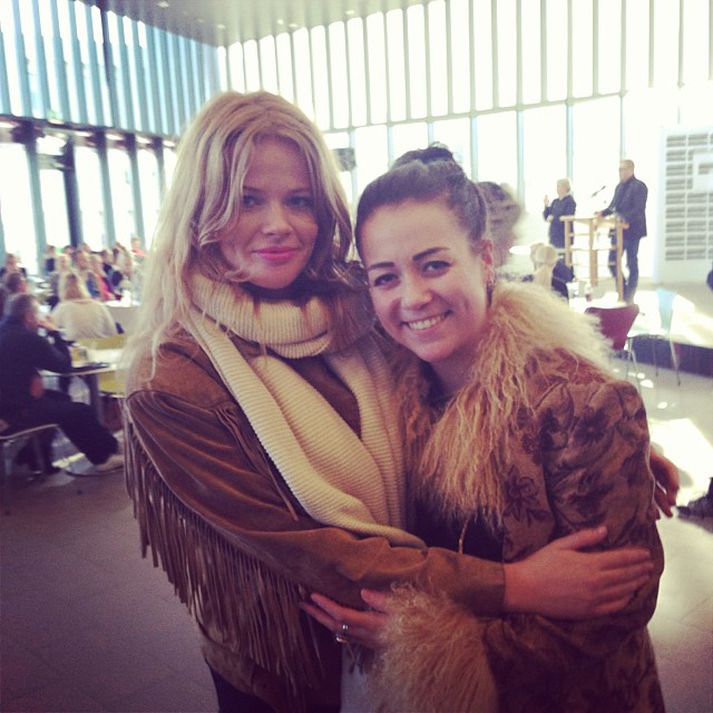 María Lilja Þrastardóttir og Sunna Ben