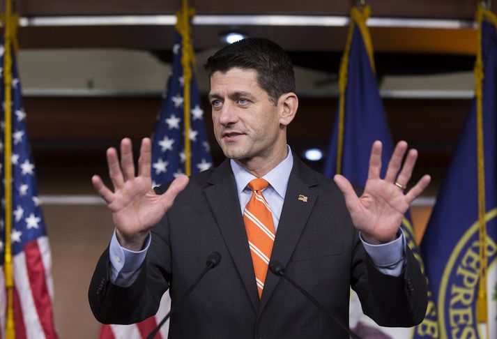 Paul Ryan, forseti fulltrúadeildar bandaríska þingsins.