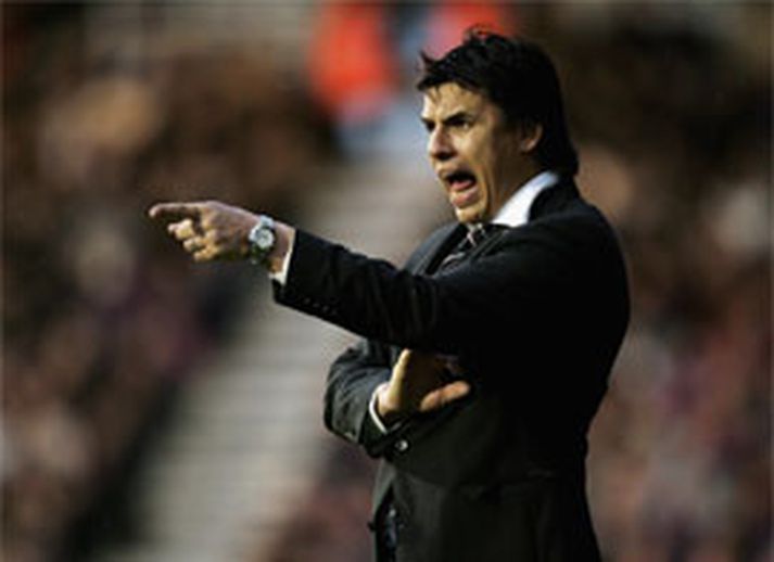 Chris Coleman var mjög sáttur við framherja sína eftir sigurinn á West Brom í dag