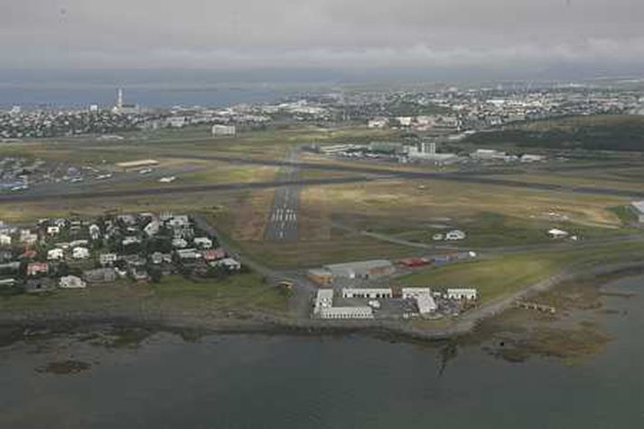 Reykjavíkurflugvöllur.