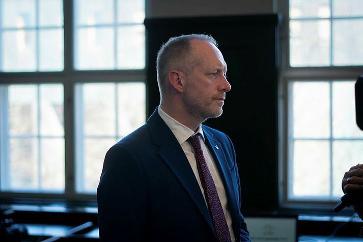 Guðmundur Ingi Guðbrandsson er formaður Vinstri grænna