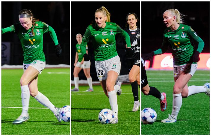 Samantha Smith, Birta Georgsdóttir og Andrea Rut Bjarnadóttir eru allar horfnar á braut og verða ekki með Breiðabliki í Bestu deildinni 2026.