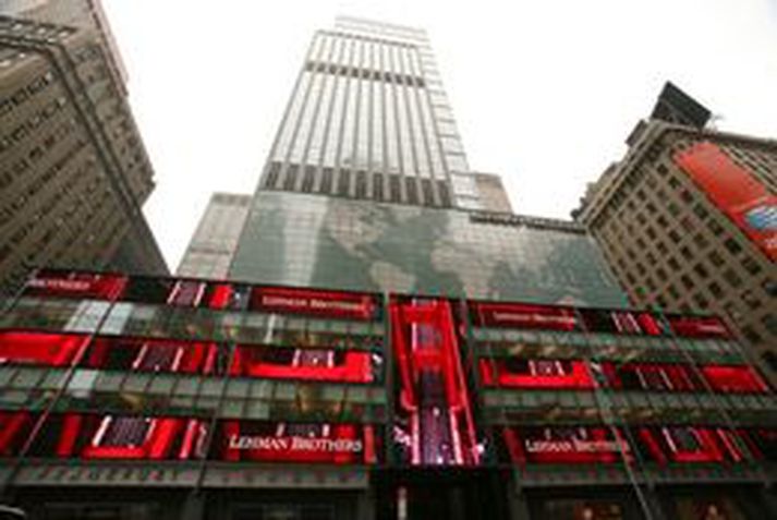 Höfuðstöðvar Lehman Brothers, New York MYND/AFP