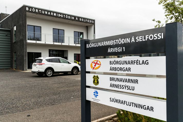 Björgunamiðstöðin á Selfossi, þar sem Björgunarfélag Árborgar er til húsa.