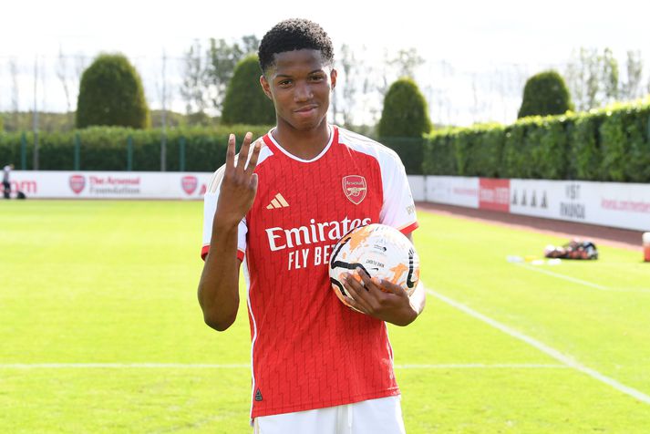 Chido Obi-Martin er framtíðarstjarna í liði Arsenal ef hann heldur áfram á sömu braut.