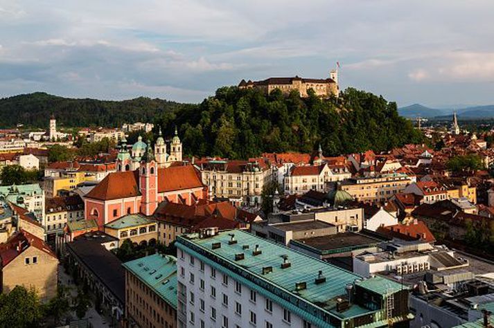 Frá Ljubljana. Konan á yfir höfði sér tveggja ára fangelsi vegna málsins.