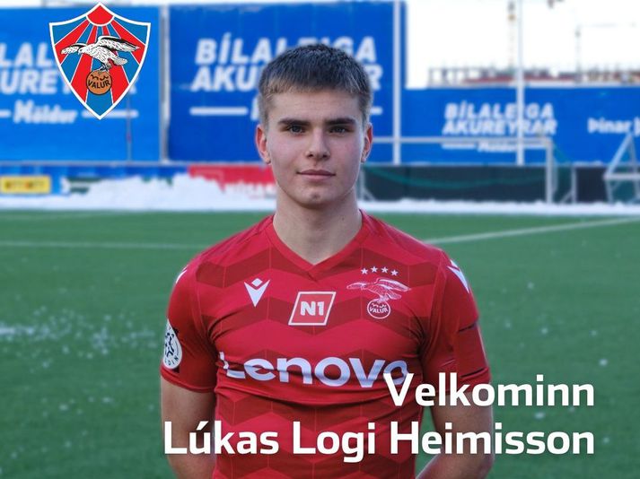 Lúkas Logi Heimisson er orðinn leikmaður Vals.