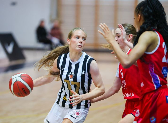 Rebekka Rut var frábær í liði KR líkt og svo oft áður.